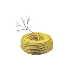 Carrete de Cable de 305 Metros / Color Amarillo / Compuesto por  6 x 22 AWG blindado, 4 x 18 AWG, 4 x 22 AWG, y 2 x 22 AWG / Para Aplicaciones en Control de Acceso
