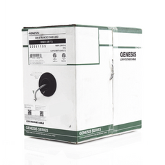 Bobina de 305 Metros de Cable / 6 x 22 AWG Blindado / Riser / Color Gris / Para Aplicaciones de Audio, Seguridad y Control