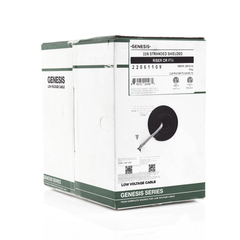 Bobina de 305 Metros de Cable / 6 x 22 AWG Blindado / Riser / Color Gris / Para Aplicaciones de Audio, Seguridad y Control