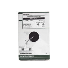 Bobina de 152 Metros (500 Pies) de Cable / 6 x 22 AWG BLINDADO / Riser / Color Gris / Para Aplicaciones de Audio, Seguridad y Control