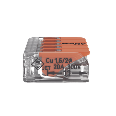 Conector Compacto para 1 Cable de Entrada 4 Cables de Salida / Cables Compatibles 28AWG-12AWG