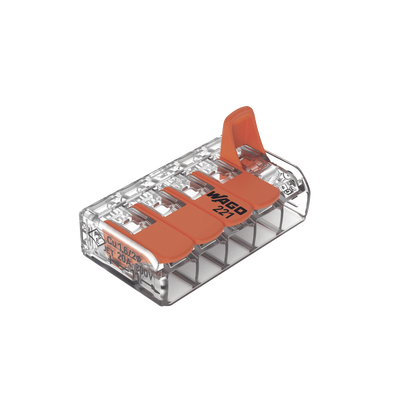 Conector Compacto para 1 Cable de Entrada 4 Cables de Salida / Cables Compatibles 28AWG-12AWG