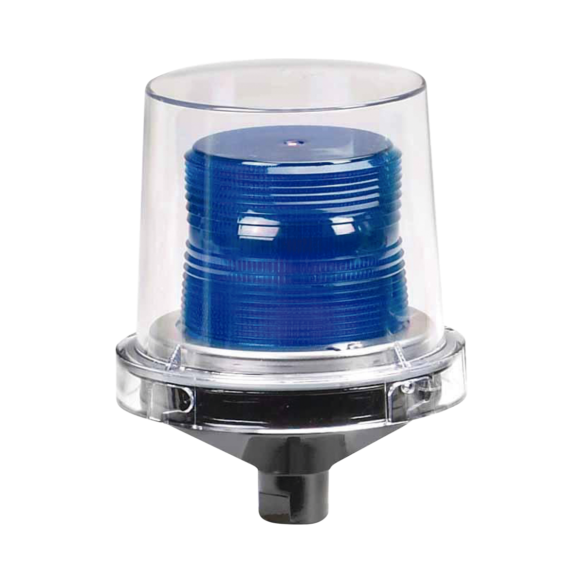 Luces estroboscópicas para lugares peligrosos Electraray® , Homologado UL y cUL para Clase I, División 2, Grupos A, B, C y D; Clase II, División 2, Grupos F y G; Clase III , 12-24 VCD, color Azul, parpadeo predeterminado