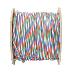 Carrete de 305 Metros (1000 Pies) Cable Múltiple Armado / 4 x 18 AWG SH + 6 x 22 AWG SH + 2 x 22 AWG SH + 4 x 22 AWG SH CMR