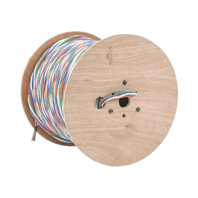 Carrete de 305 Metros Cable Múltiple Armado / 4 x 18 AWG SH + 6 x 22 AWG SH + 2 x 22 AWG SH + 4 x 22 AWG SH CMR