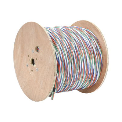 Carrete de 305 Metros Cable Múltiple Armado / 4 x 18 AWG SH + 6 x 22 AWG SH + 2 x 22 AWG SH + 4 x 22 AWG SH CMR