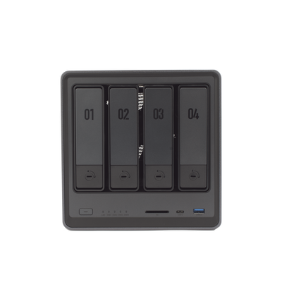 NASync DXP4800 | SO UGOS Pro |  Intel N100 12th Gen Intel® Quad Core™ | 4-Bahias (SATA) hasta 96TB | 2* M.2 SSD hasta 16TB| 8GB DDR5 (Exp. a 16GB) | 2.5Gb Dual Ethernet | HDMI 4K | 2* USB2.0 | 1*USB 3.2Gen | 1* USB 3.2Gen2 | 1*USB-C 3.2Gen2 | SD