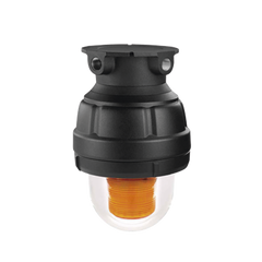 Luz de Advertencia LED color Ámbar a prueba de explosión para uso en Clase I, Div. I, Grupos C y D; Clase I, Div. 2, Grupos A, B, C y D; Clase II, Div. 1, Grupos E, F y G; Clase III, no incluye Montaje