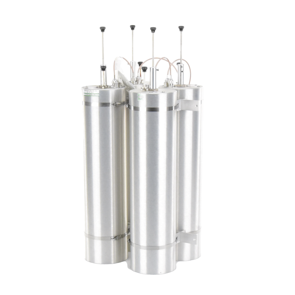 Duplexer Pasa Banda-Rechazo de Banda, 144-174 MHz, 4 Cavidades de 6.625" Diámetro, 500 KHz, 400 Watt, BNC Hembras.
