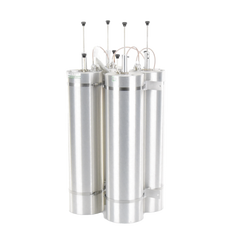 Duplexer Pasa Banda-Rechazo de Banda, 144-174 MHz, 4 Cavidades de 6.625" Diámetro, 500 KHz, 400 Watt, BNC Hembras.