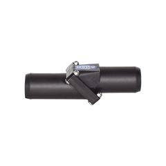 Válvula anti retorno de linea para mangueras de 1 1/2 pulgadas.