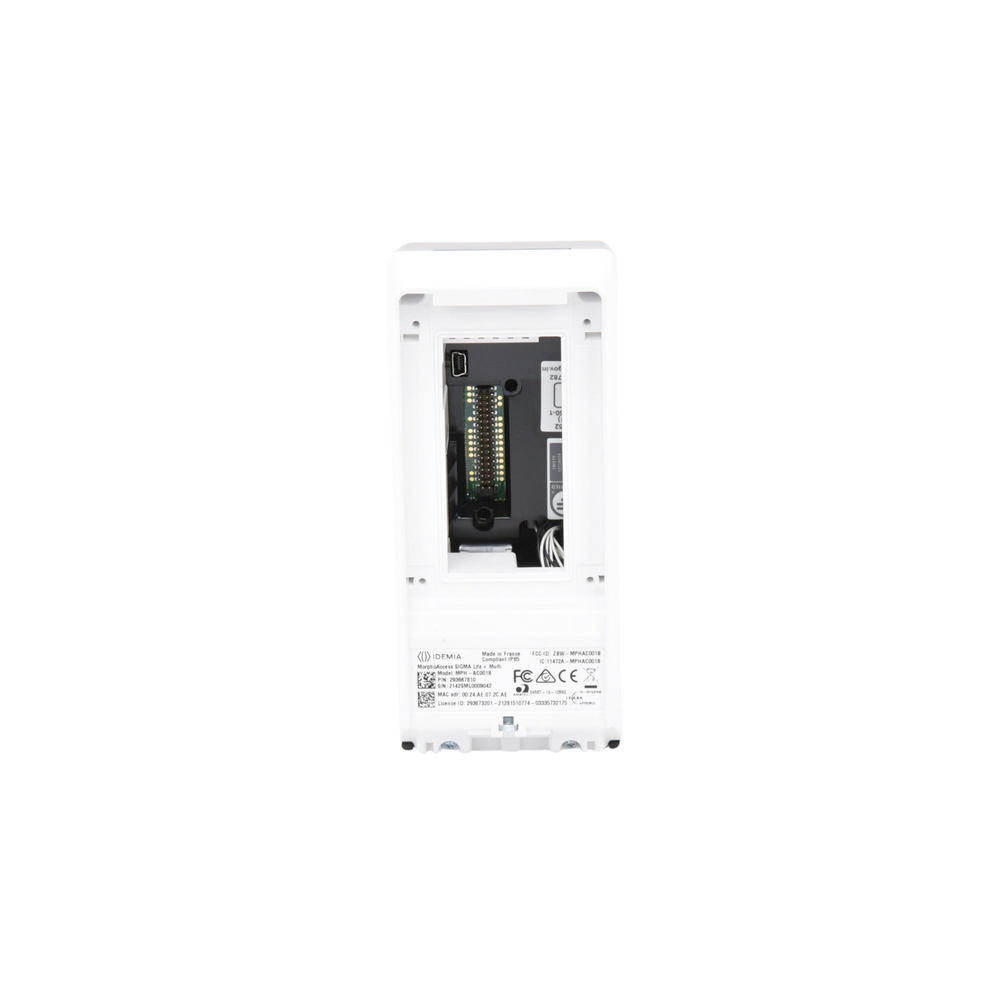 Lector de Huellas Serie Sigma lite + (plus) con lector Mifare PoE, IP65 aprobado por FBI