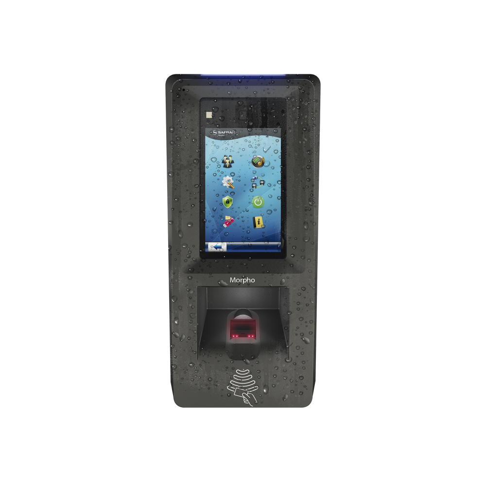 Lector de Huellas Serie Sigma Extreme MULTI-FFD con lector Mifare   PoE, IP65, IK09 aprobado por FBI