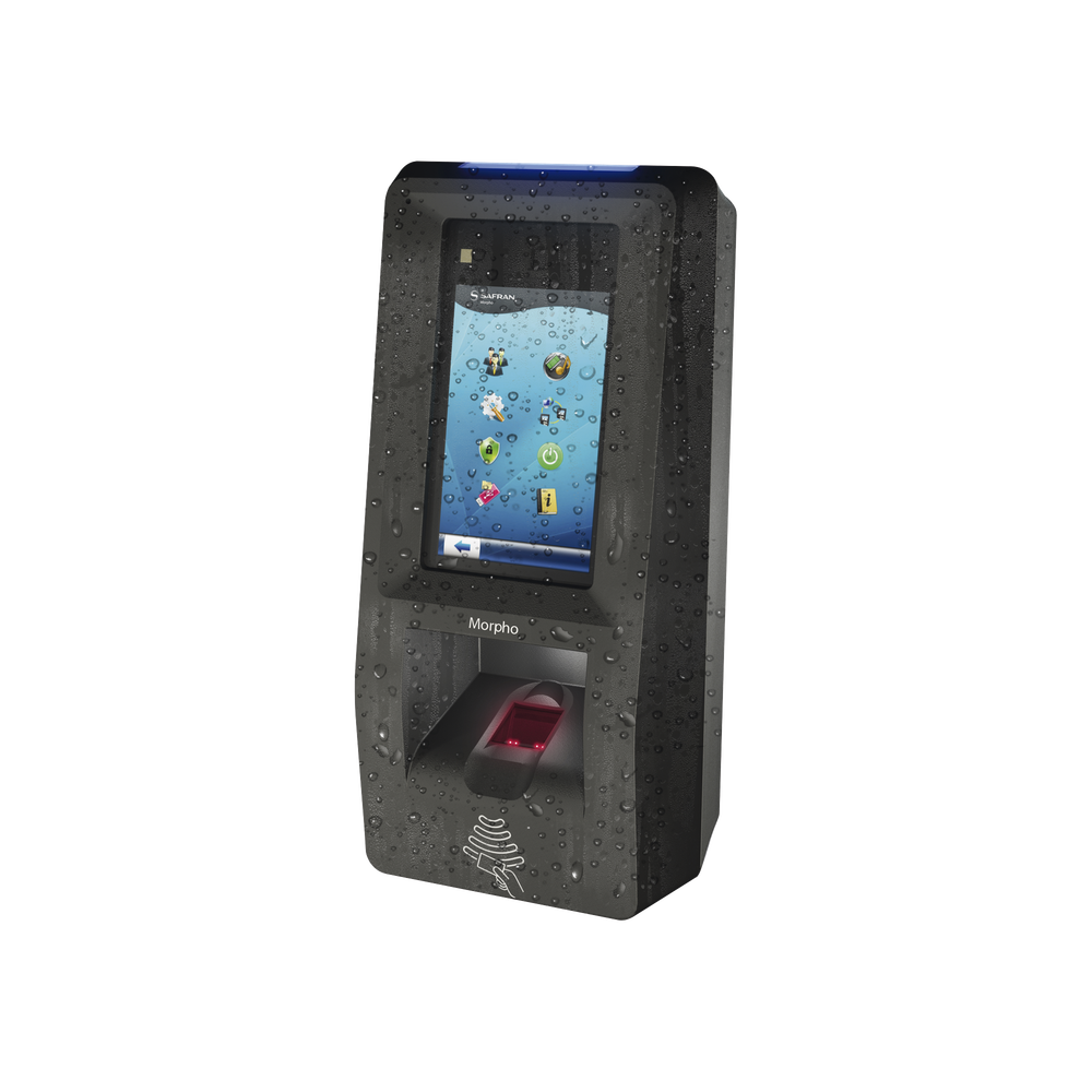 Lector de Huellas Serie Sigma Extreme MULTI-FFD con lector Mifare   PoE, IP65, IK09 aprobado por FBI