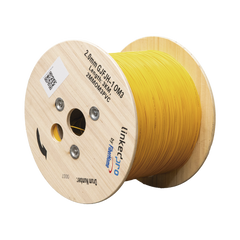 Fibra Óptica Multimodo OM3 2 mm Simplex Tight Buffer (900 micras), Precio Por Metro, (Hasta 2000 Metros en un Solo Tramo de Cable)