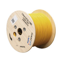 Fibra Óptica Multimodo OM3 2 mm Simplex Tight Buffer (900 micras), Precio Por Metro, (Hasta 2000 Metros en un Solo Tramo de Cable)