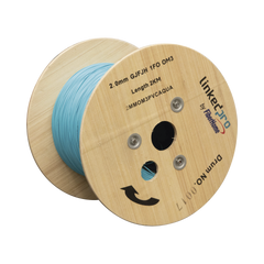 Fibra Óptica Multimodo OM4, 2 mm, Simplex, Tight Buffer (900 micras), Precio Por Metro, (Hasta 2000 Metros en un Solo Tramo de Cable)