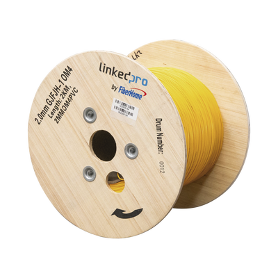 CABLE MULTIMODO OM4 AMARILLO