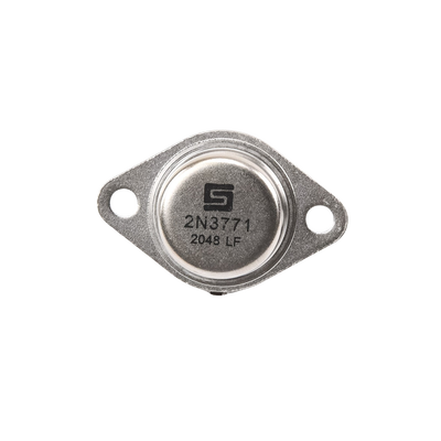 Transistor de Silicio NPN de 50V, 30A, 150 Watt, TO-3 para Fuentes Convencionales RS-12A y RS-20A.