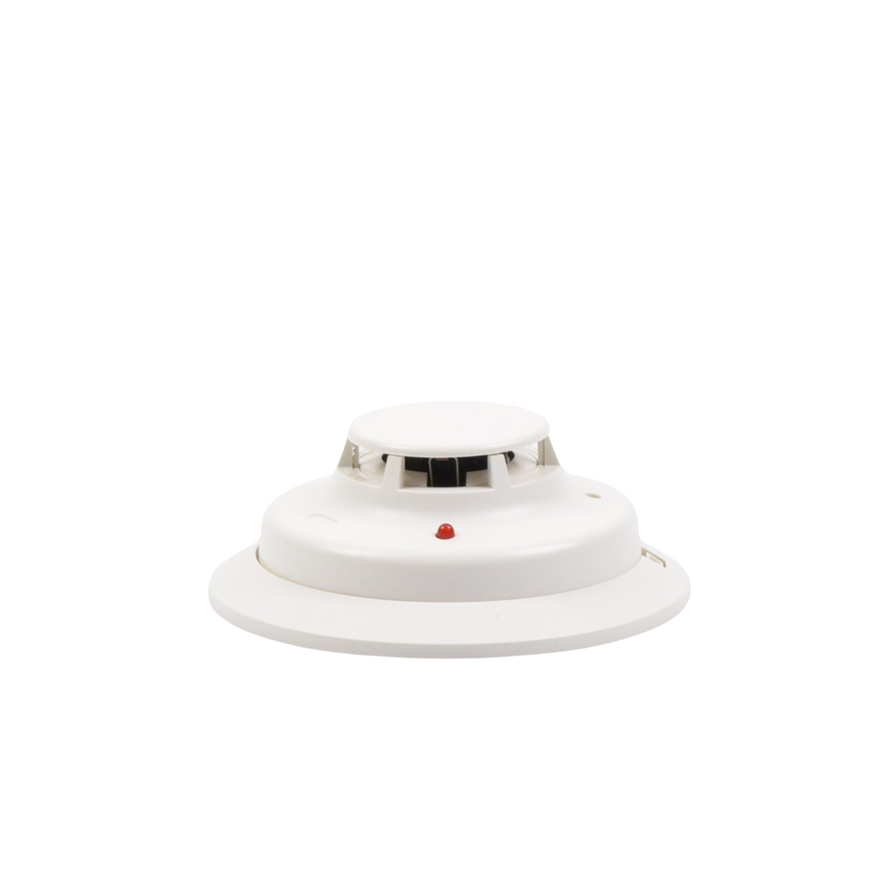 Detector Fotoeléctrico de Humo de 2 Hilos con Sensor de Temperatura a 57° C, Serie i3