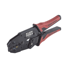Pinza Ponchadora para Terminales con Aislamiento en Cable de Cobre Sólido y Trenzado de 10-22 AWG.