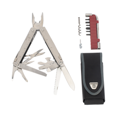 Navaja Victorinox Multiherramienta con 37 funciones. Incluye Funda de Nailon y Accesorio Bit