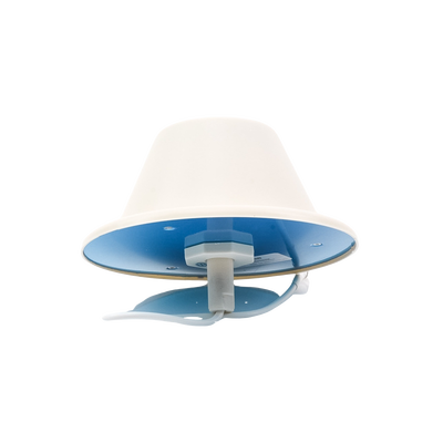 Antena Tipo Domo| 698-960/1710-2700 MHz, 2/4 dB | 75 Ohm, con conector F Hembra.