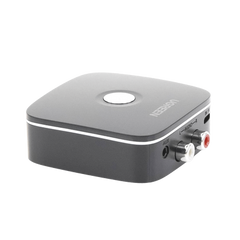 Receptor de Audio Bluetooth 5.0 a RCA o Auxiliar 3.5mm / Tecnología EDR / Reconexión Automática / Hasta 10 m / Ideal para Conectar Celulares, o Tabletas hacia alguna Bocina o Sistema de Audio