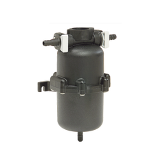 Mini tanque acumulador con capacidad de hasta 0.65 litros.