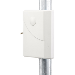 Antena Tipo Panel de Montaje en Pared, Multibanda 700-960 MHZ/ 1710-2170 MHz, 75 Ohm, conector F hembra.