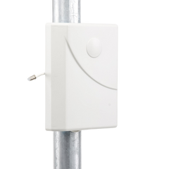Antena Tipo Panel de Montaje en Pared, Multibanda 700-960 MHZ/ 1710-2170 MHz, 75 Ohm, conector F hembra.