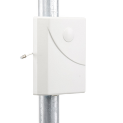 Antena Tipo Panel de Montaje en Pared, Multibanda 700-960 MHZ/ 1710-2170 MHz, 75 Ohm, conector F hembra.