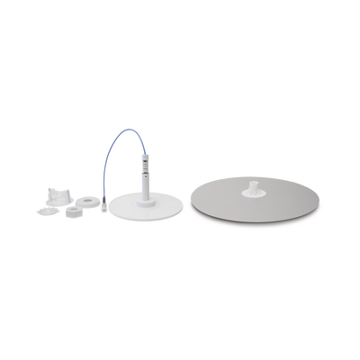 Antena Omnidireccional de Bajo Perfil Ultra Delgada con Reflector para Máxima Ganancia de 7dBi. Cubre bandas de celular 5G, 4G, 3G y WiFi de 608 a 2700 MHz.