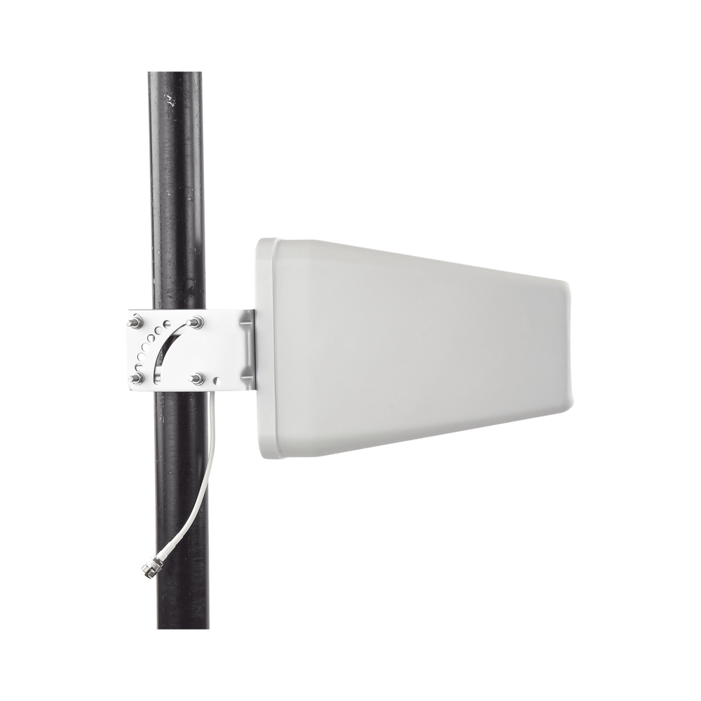 Antena Direccional de Banda Ancha de Alto Desempeño, 698-960 MHz / 1695-2700 MHz, conector N hembra. 50 Ohm de impedancia.
