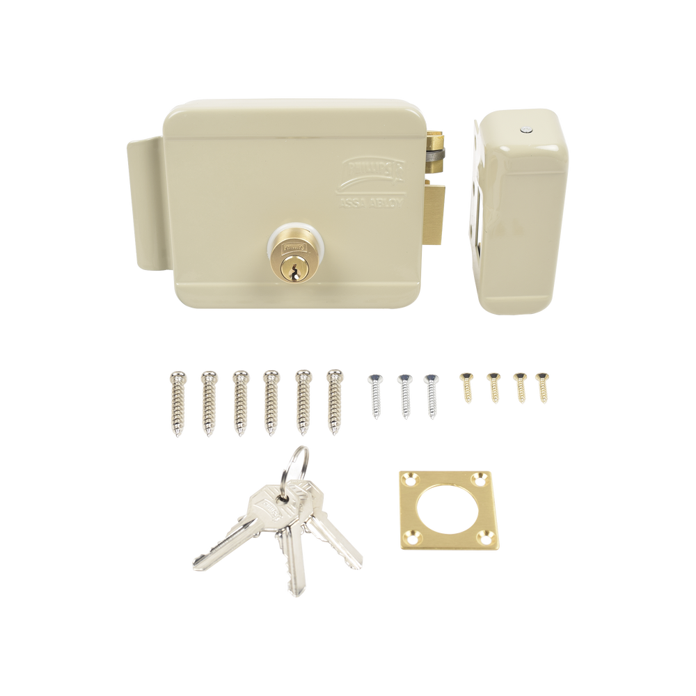 Cerradura Eléctrica / Incluye Llave  / Derecha / Exterior
