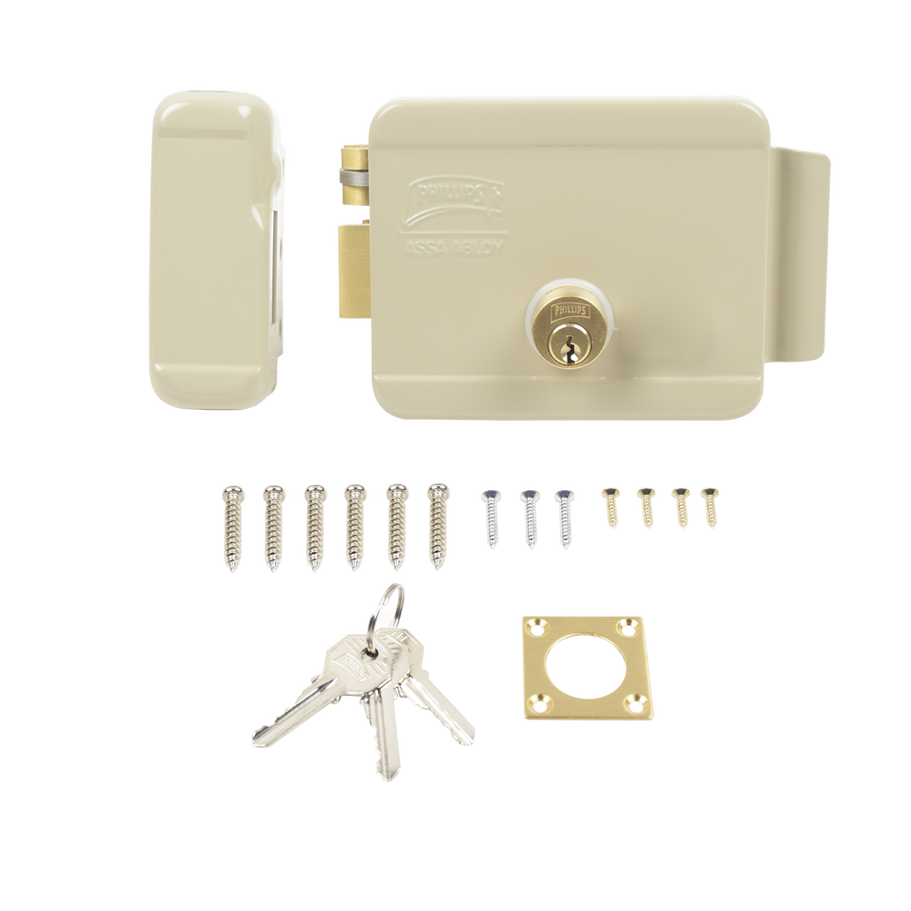 Cerradura Eléctrica /Incluye Llave / Izquierda / Exterior