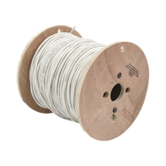 Carrete de 152 Metros de Cable / 2 x 16 AWG / BLINDADO / PLENUM / Color Blanco / Para Aplicaciones de Audio, Seguridad y Control