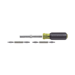 Desarmador Multipunta, 11 en 1, con Puntas Phillips, Ranuradas, Cuadradas y Torx.