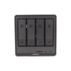 NAS UGREEN NASync DXP4800 Plus / Procesador Intel Pentium Gold 8505 5 Núcleos / 4 Bahías SATA + 2 M.2 NVMe PCIe 4.0 / 8GB DDR5 Expandible a 64GB / 10GbE + 2.5GbE / USB 3.2 Gen 2 Tipo C / HDMI 4K / Sistema Almacenamiento Conectado Red