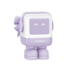 Cargador RobotGaN de 65W Serie UNO | 3 Puertos de Carga Rápida | 2 USB-C | 1 USB-A | PD 3.0 | QC 4.0 | Carga Inteligente | Tecnología GaN II | Zapato Magnético Extraíble | Carcasa Ignifuga | Pantalla LED.