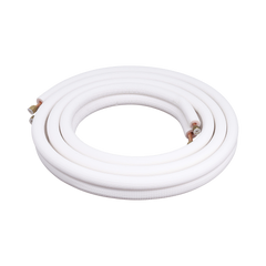 Kit de tubería / 1 / 4"  y 3 / 8 " / Capacidad para minisplit AUFIT / 1 Tonelada / Cinta aislante / Accesorios / Longitud de 4 metros