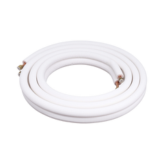 Kit de tubería / 1 / 4"  y 3 / 8 " / Capacidad para minisplit AUFIT / 1 Tonelada / Cinta aislante / Accesorios / Longitud de 4 metros
