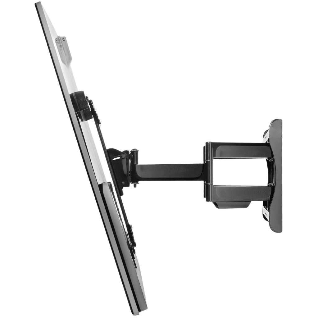 Soporte de Pared Articulado Paramount para Pantallas 39" a 90" / Extensión 542 mm / Capacidad 68KG / VESA 200x100 a 600x400 mm / Inclinación +15°-5° / Pivote ±90°