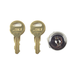 Cerradura Con Llave Para Barreras Doorking / Refacción / No Incluye Leva