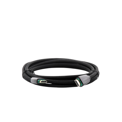 Cable HDMI 2.0  de Nylon Trenzado / 3 m / 4K@60Hz / HDR / 3D / HEC (Canal Ethernet HDMI) / ARC (Canal de Retorno de Audio / Color Profundo de 48 bits / Audio de 32 canales / HDCP 2.2 /Audio DTS: X / 18 Gbps / Blindaje de 4 capas