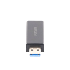 Lector de tarjetas SD portátil USB 3.0 de doble ranura / adaptador de tarjeta de memoria flash concentrador para TF SD Micro SD SDXC SDHC MMC RS-MMC Micro SDXC Micro SDHC UHS-I