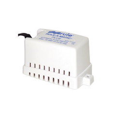Switch rápido para control de bombas de achique con cubierta para protección de residuos.