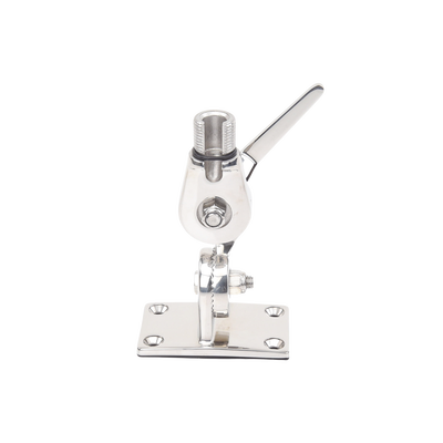 Montaje rotativo de acero inoxidable, 4 posiciones, rosca estándar 1”-14