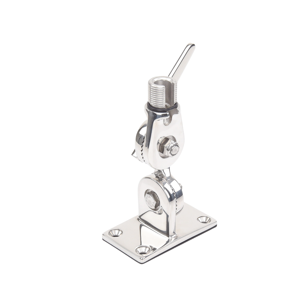 Montaje Rotativo de Acero Inoxidable / Ajuste de 4 posiciones / Rosca Estándar 1-1/4