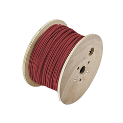 Bobina de 305 Metros de Alambre / 2 x 16 AWG / Riser / Para Aplicaciones de Incendio FPLR / Blindado Sólido Color Rojo